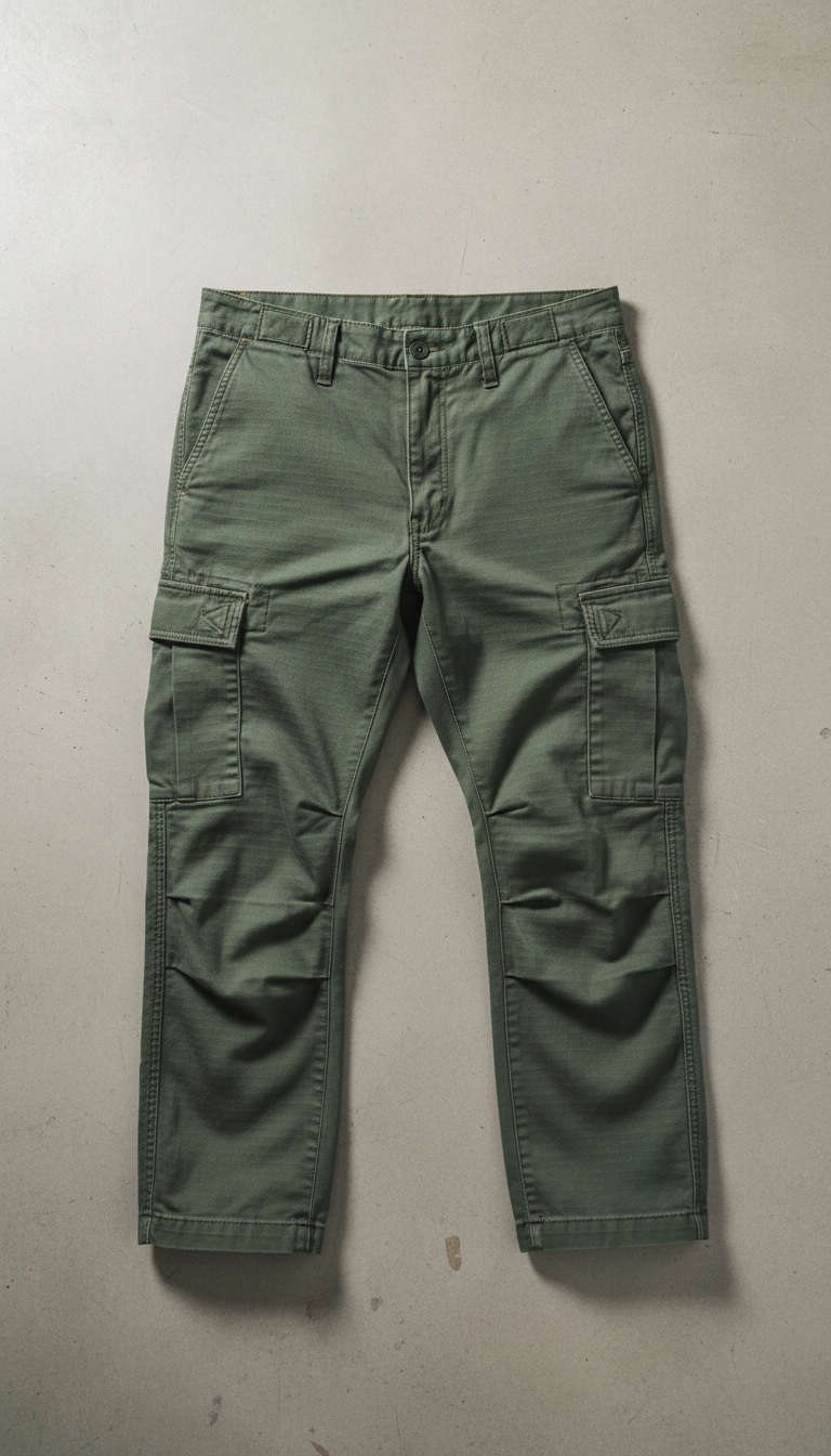Ripstop Cargo Pants With Flex Panels