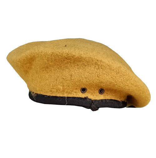REGALIA SECURITY GUARD BERET CAP, KHAKI, EACH