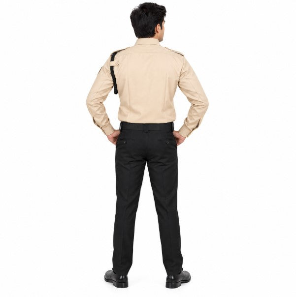 Regalia Security Guard Uniform with Accessories Back View