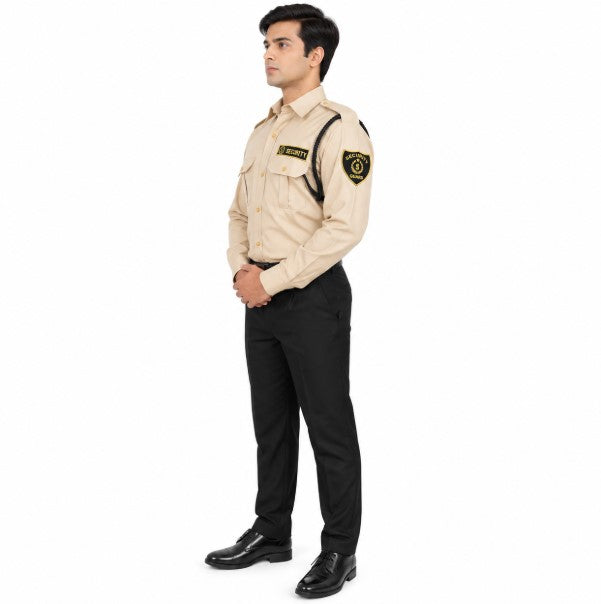 Regalia Security Guard Uniform with Accessories Side View