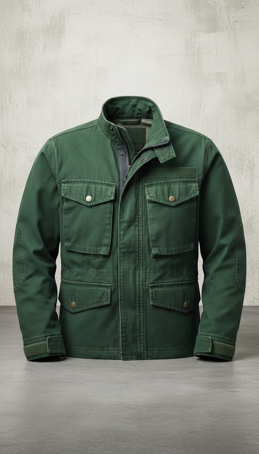 Tactical Field Jacket With Weather Shield